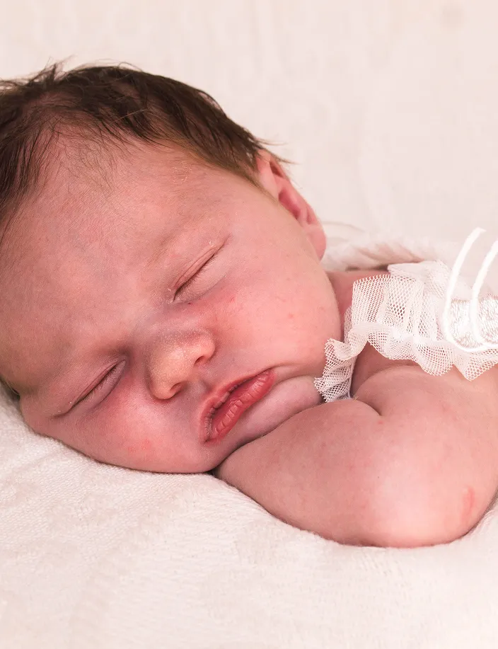 Sleeping newborn