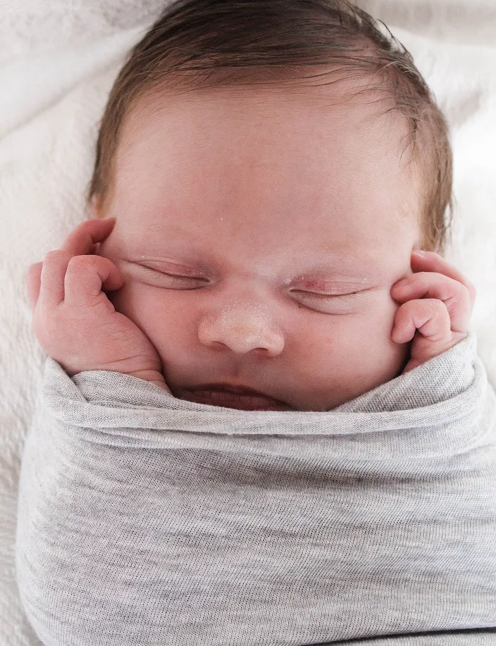 Sleeping newborn